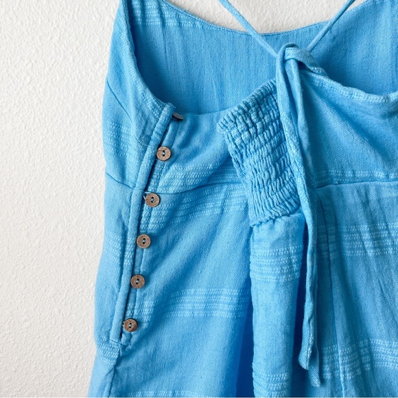 FP Blue Skort Romper with Spaghetti Straps NWOT - Picture 6 of 8